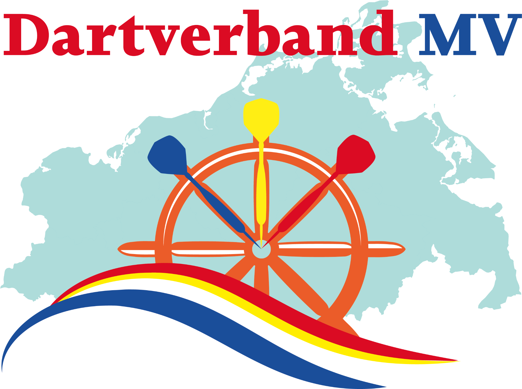Original-Logo des Dartverbands Mecklenburg-Vorpommern